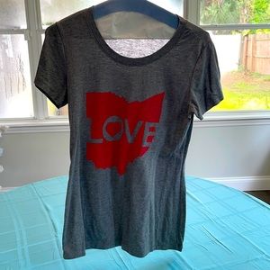 Ohio love vintage tee